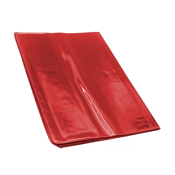 Forro Acetato Cuaderno Grande Rojo