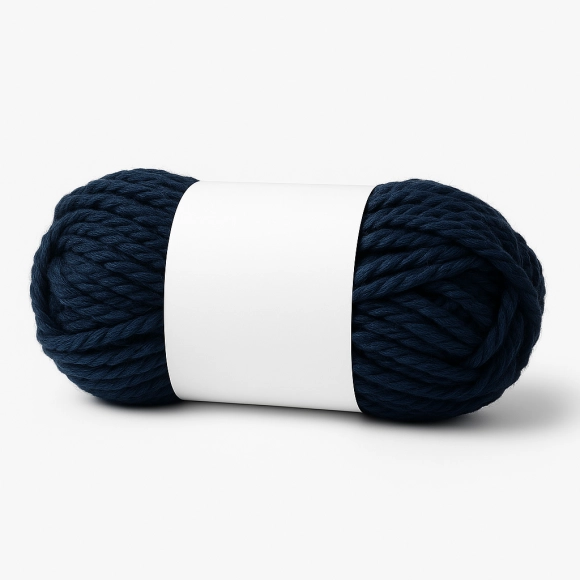 Lana Escolar Mediana Azul Oscuro