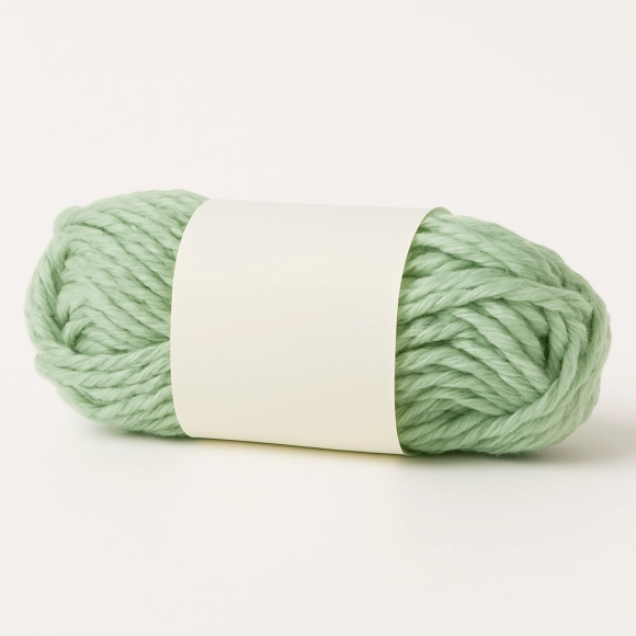 Lana Escolar Mediana Verde Pastel