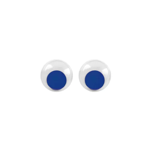 Ojos Movibles 18mm Azul