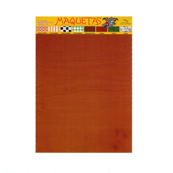 Papel Maqueta Madera X 10