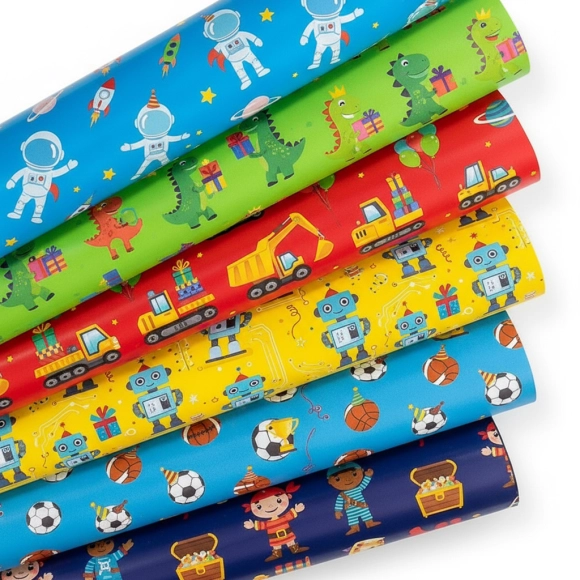 Papel Regalo Niño Pliego X 10