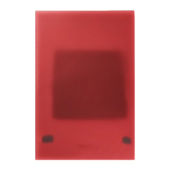 Pasta Anillado Policover Traslucida Oficio Roja X 50