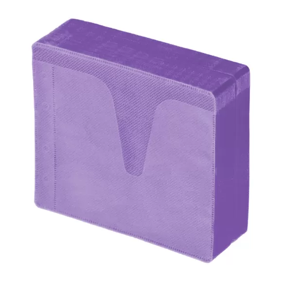 Sobre Fundas Doble Felpa Para Cd Morado X 100