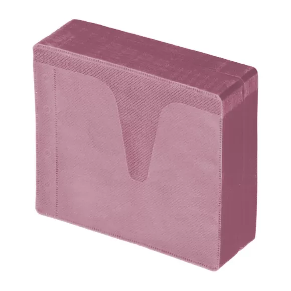 Sobre Fundas Doble Felpa Para Cd Rosado X 100