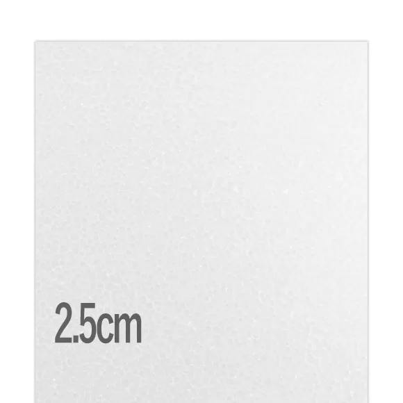 Lamina De Icopor 25mm 1/2 X 5