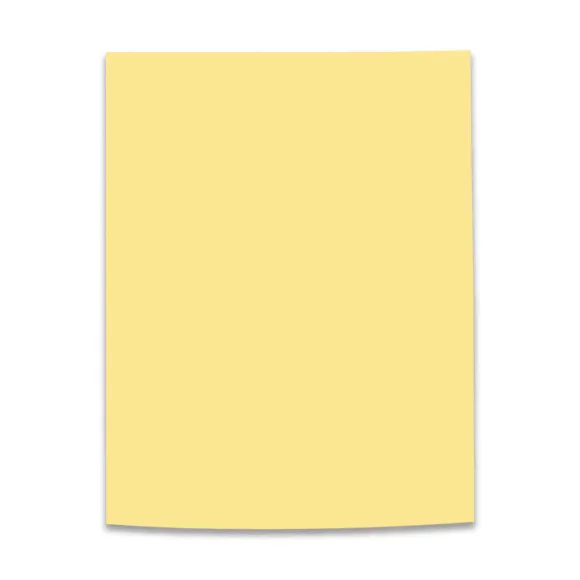 Papel Iris Impresionarte Carta Amarillo Claro