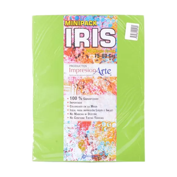 Papel Iris Impresionarte Carta Hierba X 20