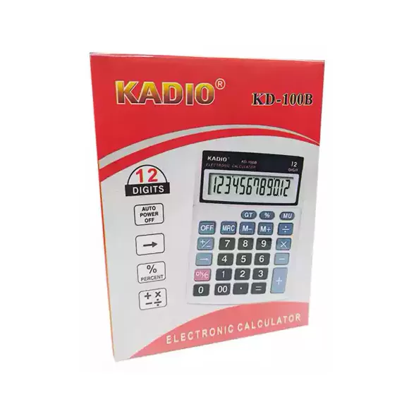 Imagen miniatura de calculadora kadio sencilla kd100b 1