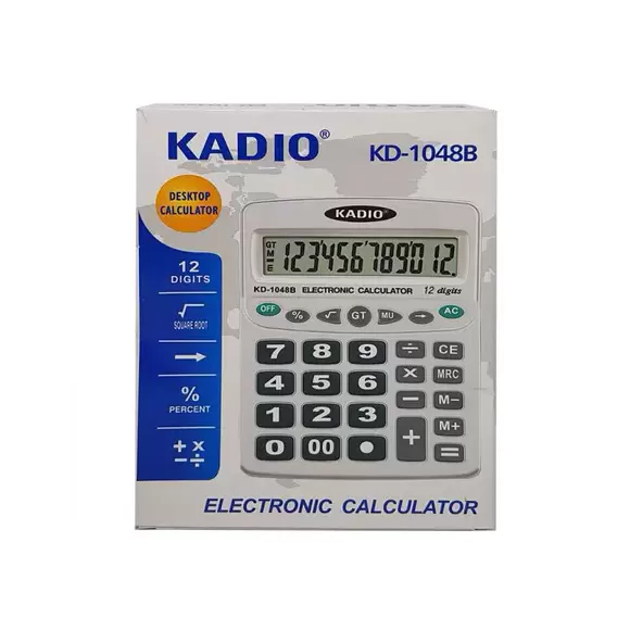 Imagen miniatura de calculadora kadio sencilla kd1048b 1