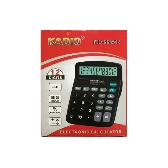 Imagen miniatura de calculadora kadio sencilla kd8837b 1