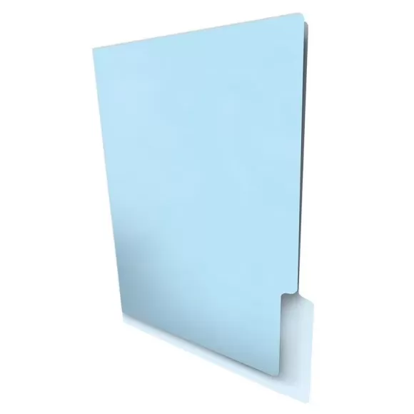 Carpeta Keepermate Celuguia Oficio Azul Pastel