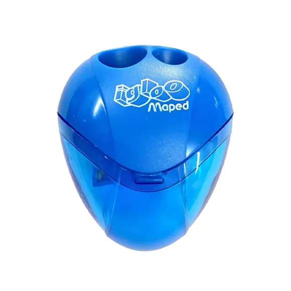 Tajalápiz Maped Igloo Doble Azul