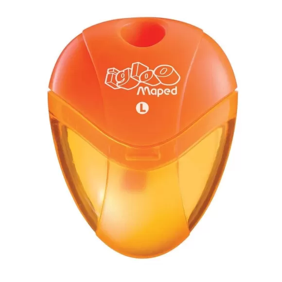 Tajalápiz Maped Igloo Naranja