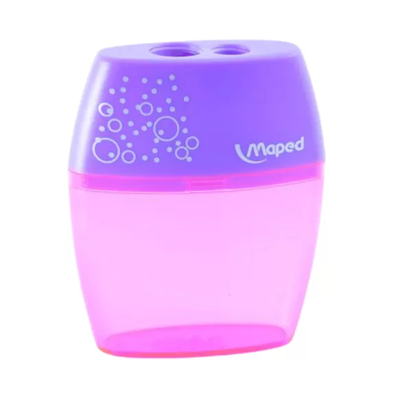 Tajalápiz Maped Shaker Doble Fucsia
