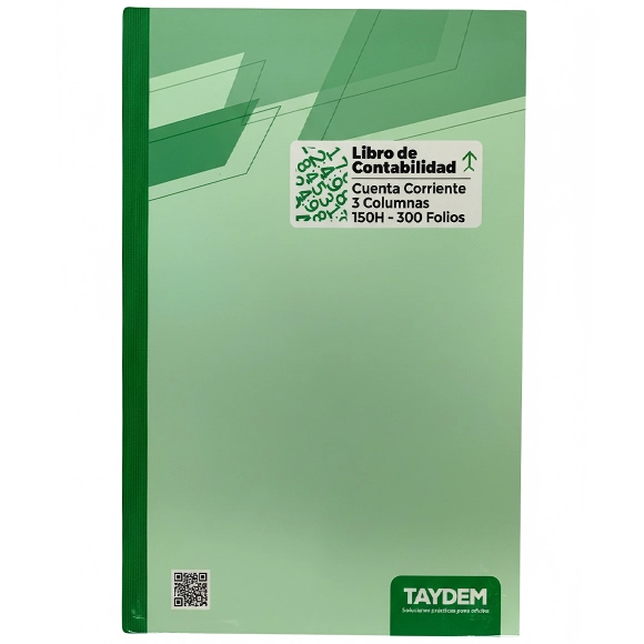 Libro Contabilidad 3 Columnas Marfil 150h Oficio