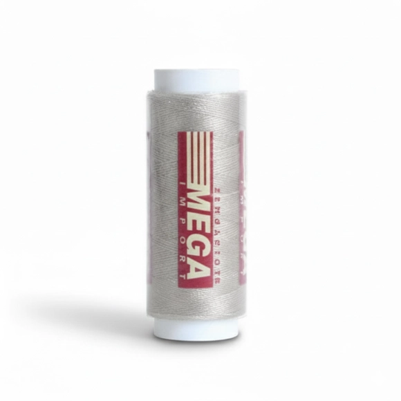 Hilo Mega Import 200 Yardas Gris Claro