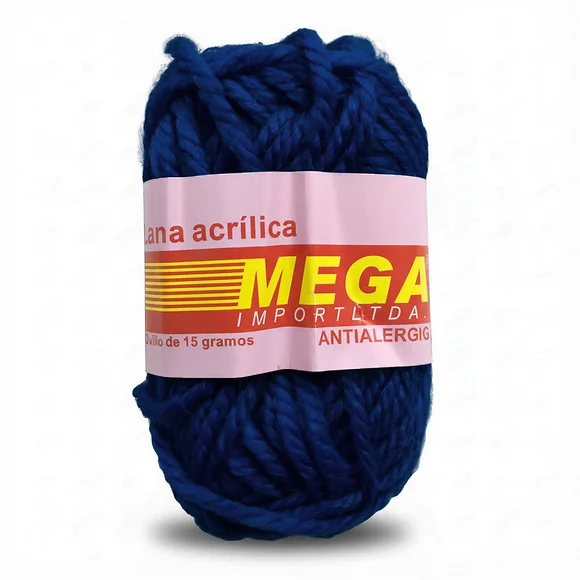 Lana Escolar Mediana Azul Oscuro