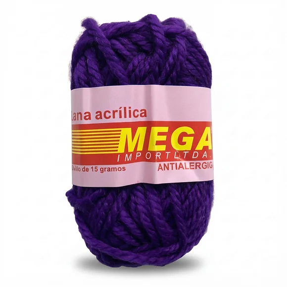 Lana Escolar Mediana Morada