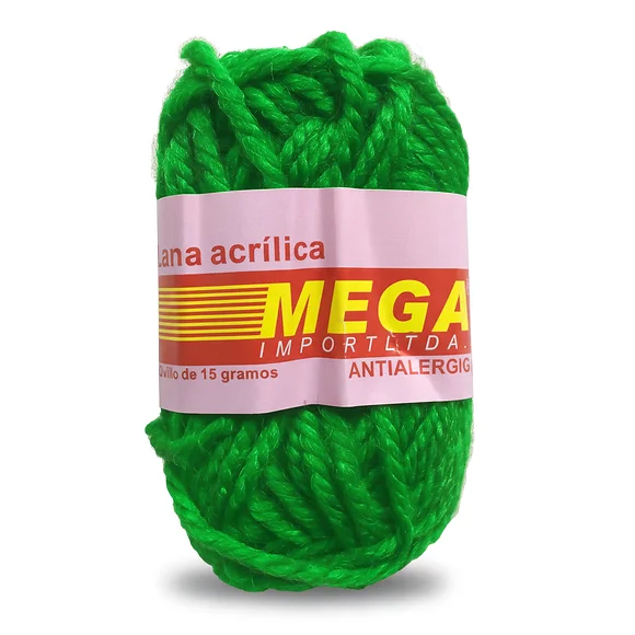 Lana Escolar Mediana Verde