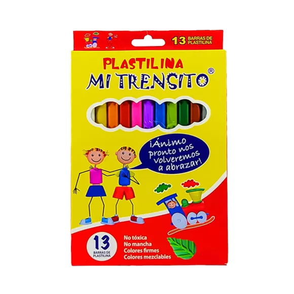 Plastilina Mi Trensito Caja Grande X 13