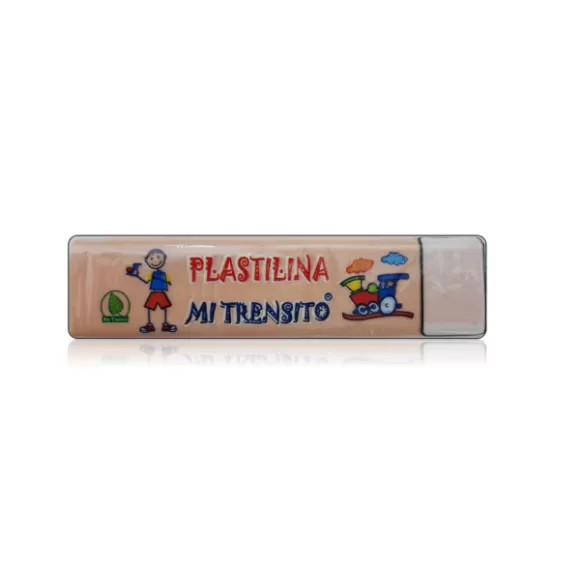 Plastilina Mi Trensito En Barra 55gr Piel