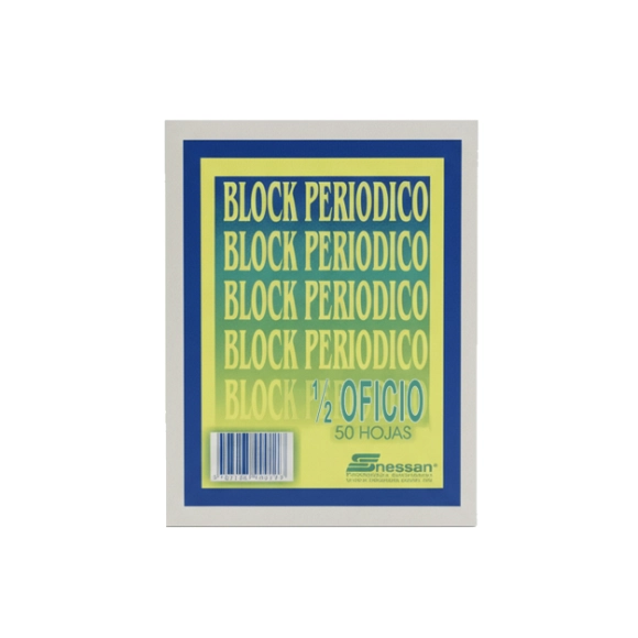 Block Periódico 1/2 Oficio