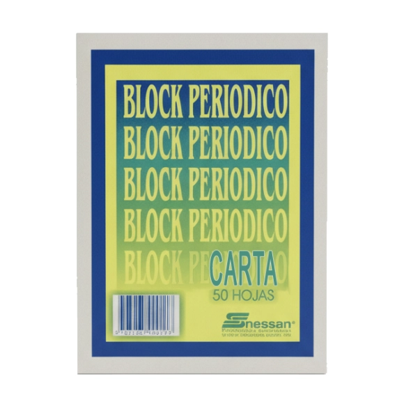 Block Periódico Carta