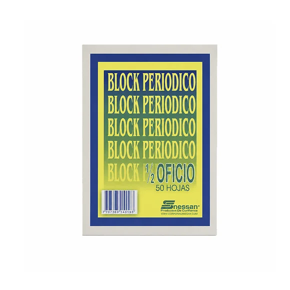 Block Periódico Nessan 1/2 Oficio