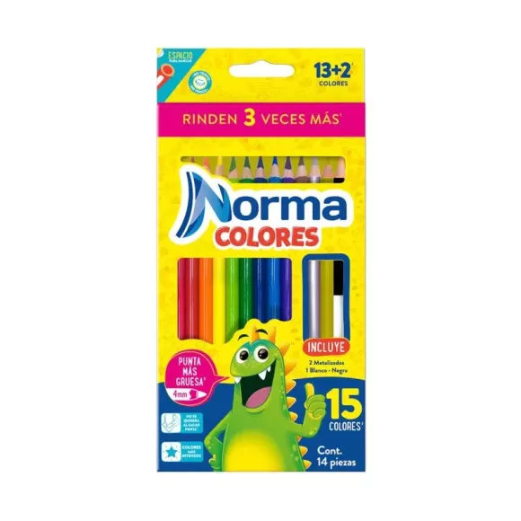 Colores Norma Sencillo 13 Und
