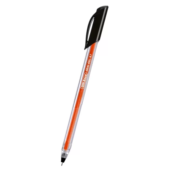 Bolígrafo Semi Gel Offi Esco Oe-076f Negro