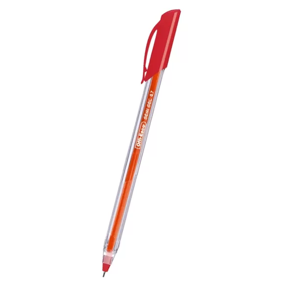 Bolígrafo Semi Gel Offi Esco Oe-076f Rojo