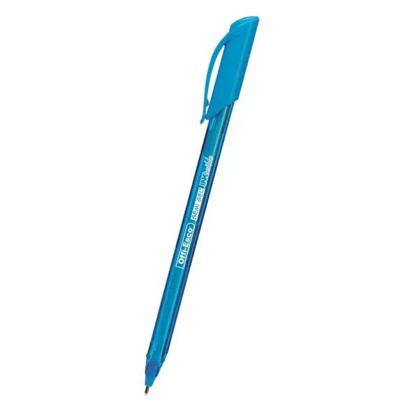 Bolígrafo Semi Gel Offi Esco Oe-077f Turquesa