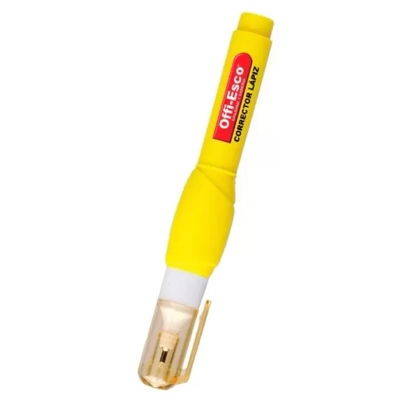 Corrector Lápiz Offi Esco Oe-252 Amarillo