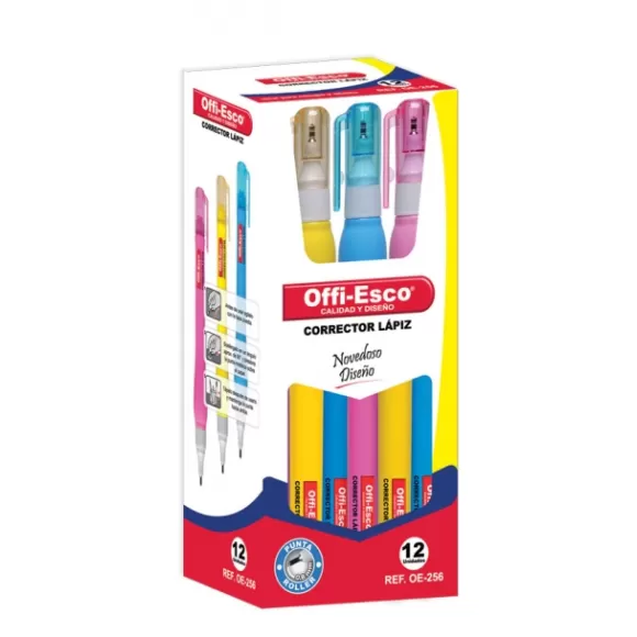 Corrector Lápiz Offi Esco Oe-256 X 12