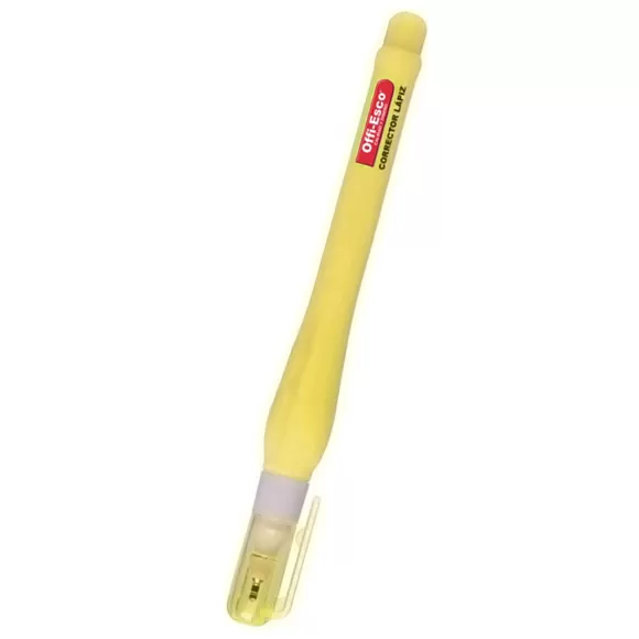 Corrector Lápiz Offi Esco Oe-256 Amarillo