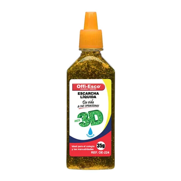 Escarcha Líquida Offi Esco 35gr Dorada