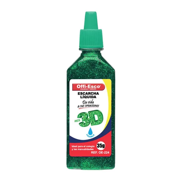 Escarcha Líquida Offi Esco 35gr Verde