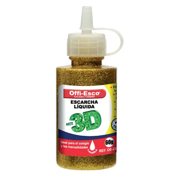 Escarcha Líquida Offi Esco 60gr Dorada