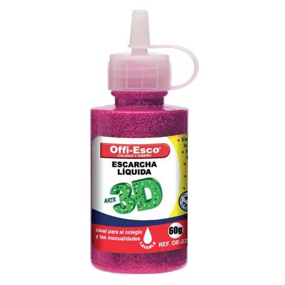 Escarcha Líquida Offi Esco 60gr Fucsia