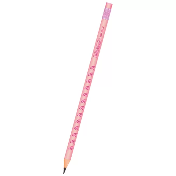 Lápiz Grafito Offi Esco No.2 Oe-150p Rosado