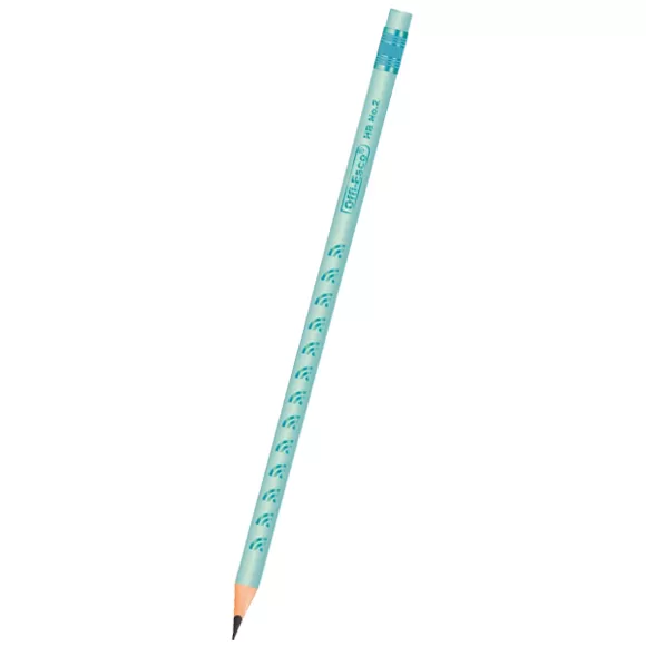 Lápiz Grafito Offi Esco No.2 Oe-150p Turquesa