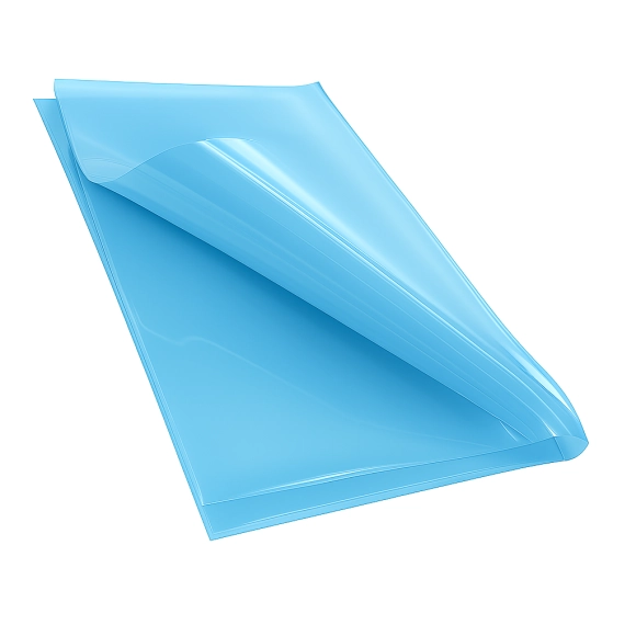 Papel Celofán Pliego Azul Claro