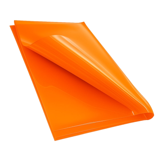 Papel Celofán Pliego Naranja