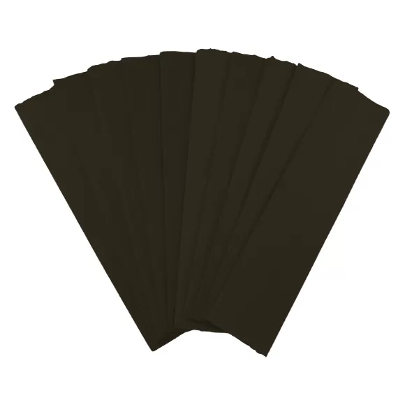 Papel Crepe Pliego Café X 10