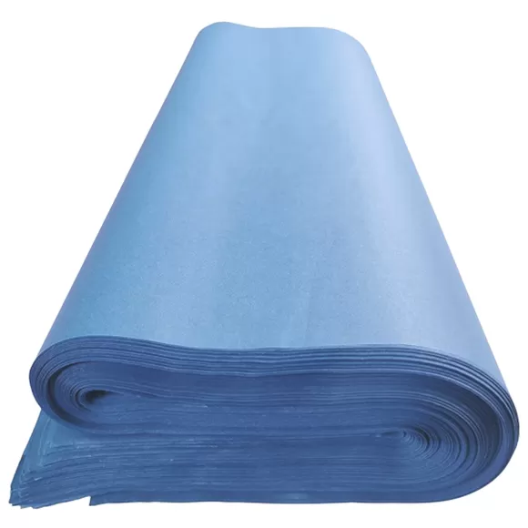 Papel Seda Pliego Azul Claro X 25