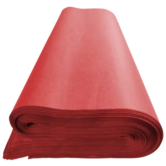 Papel Seda Pliego Rojo X 25
