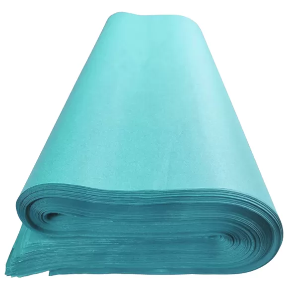 Papel Seda Pliego Turquesa X 25