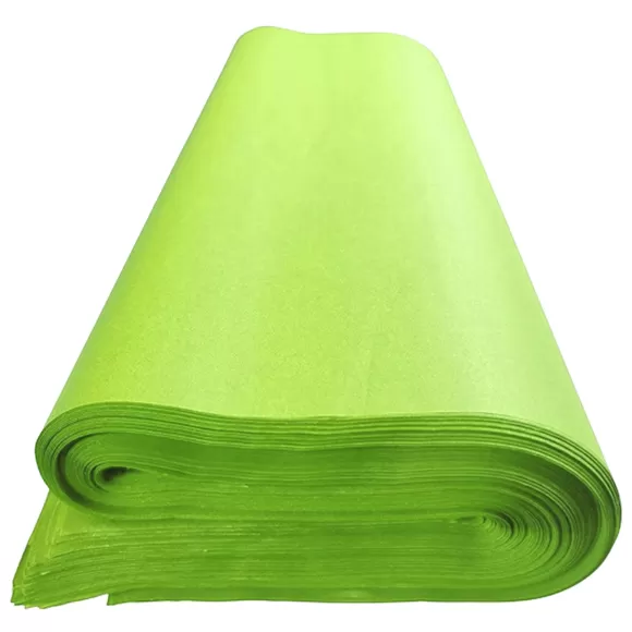 Papel Seda Pliego Verde Manzana X 25
