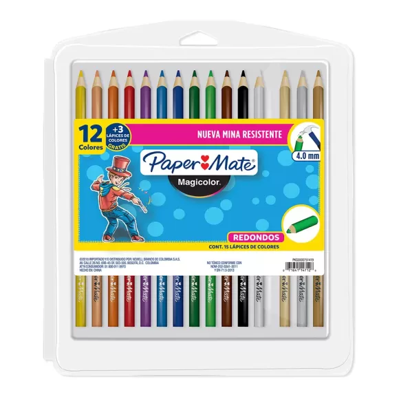 Colores Magicolor Sencillo 12 Und